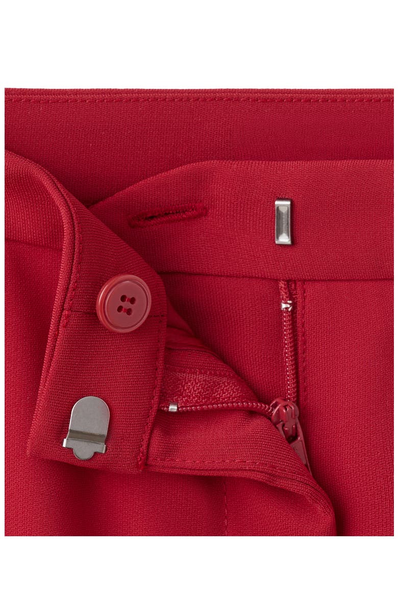 High Waist Flare Leg Pants, Alternate, color, RED
