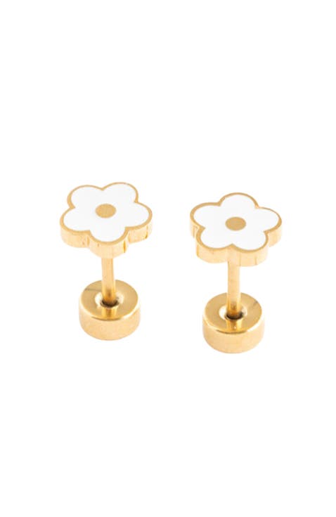 Petite Flower Stud Earrings