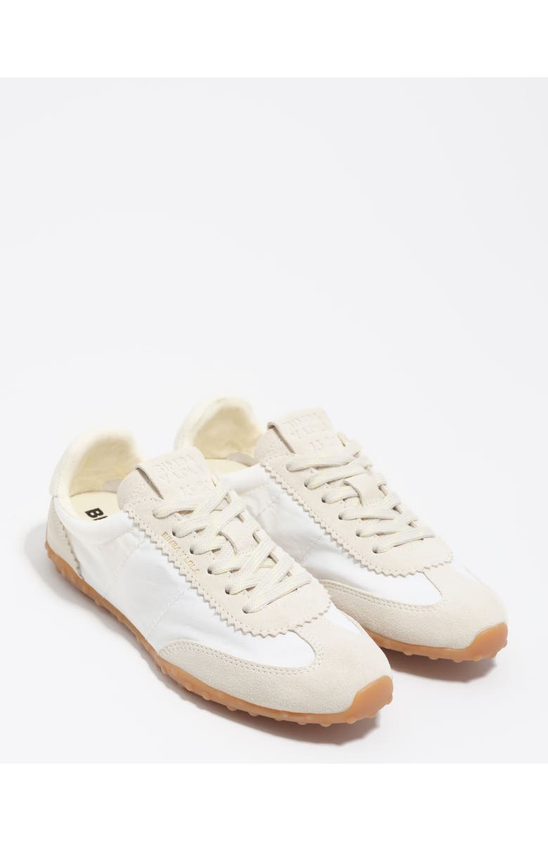 Bimba y Lola Suede Nylon 13 29 Sneaker, Alternate, color, Off White