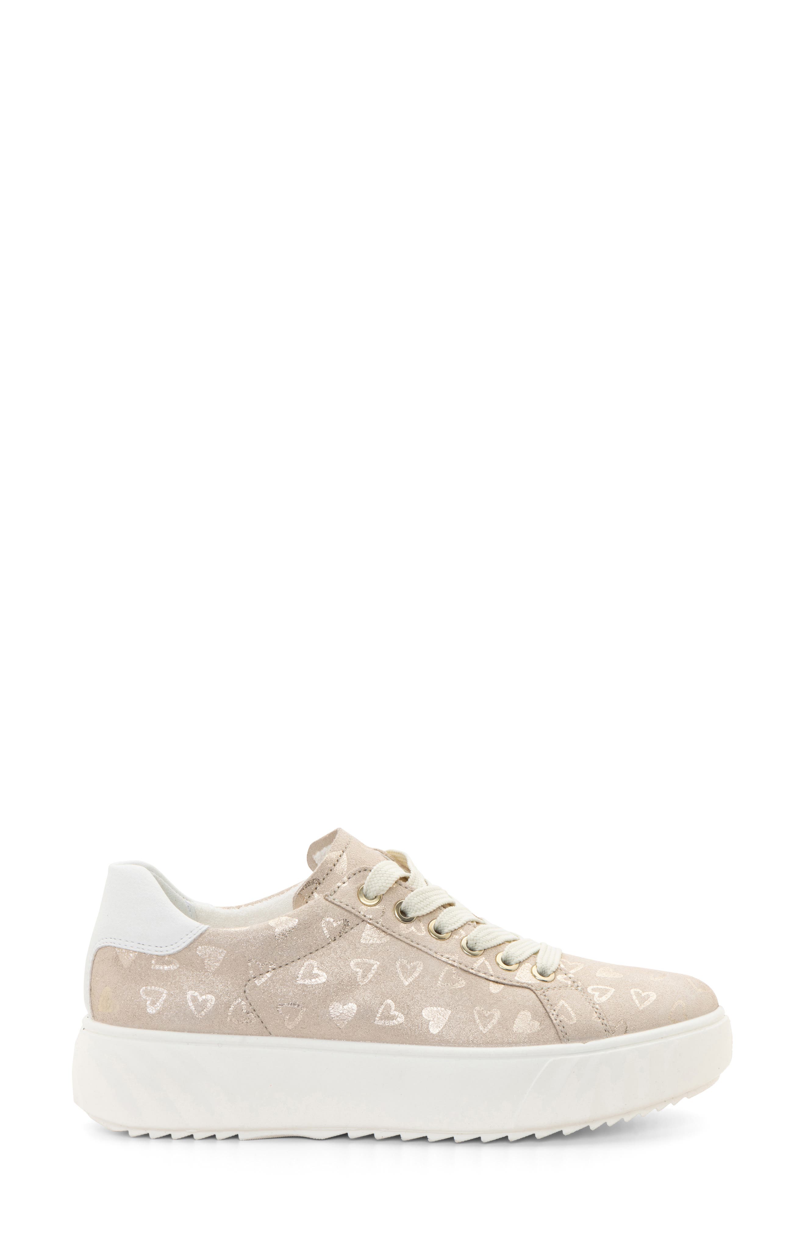 ara Mikky Platform Sneaker, Alternate, color, Shell/ White