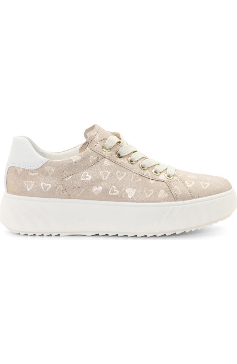 ara Mikky Platform Sneaker, Alternate, color, Shell/ White