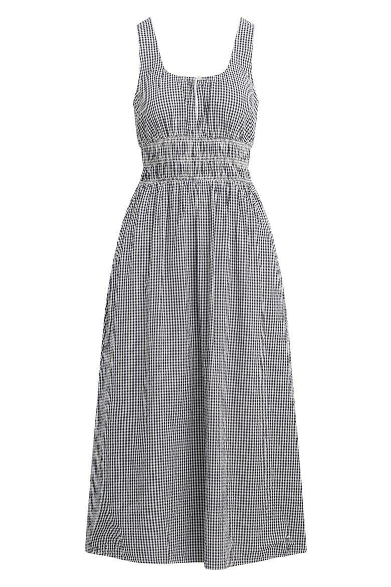 The Sleeveless Swoon Dress, Alternate, color, NAVY/ WHITE