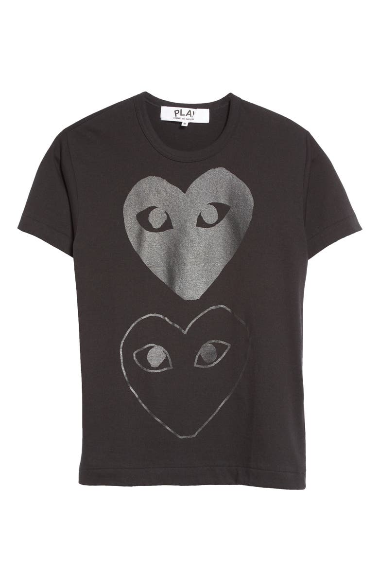 Comme des Garçons PLAY Graphic T-Shirt, Alternate, color,
