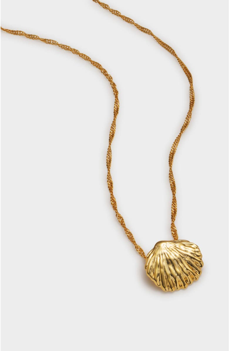 Katie Loxton Cochellia Twist Necklace, Alternate, color, Gold Coated