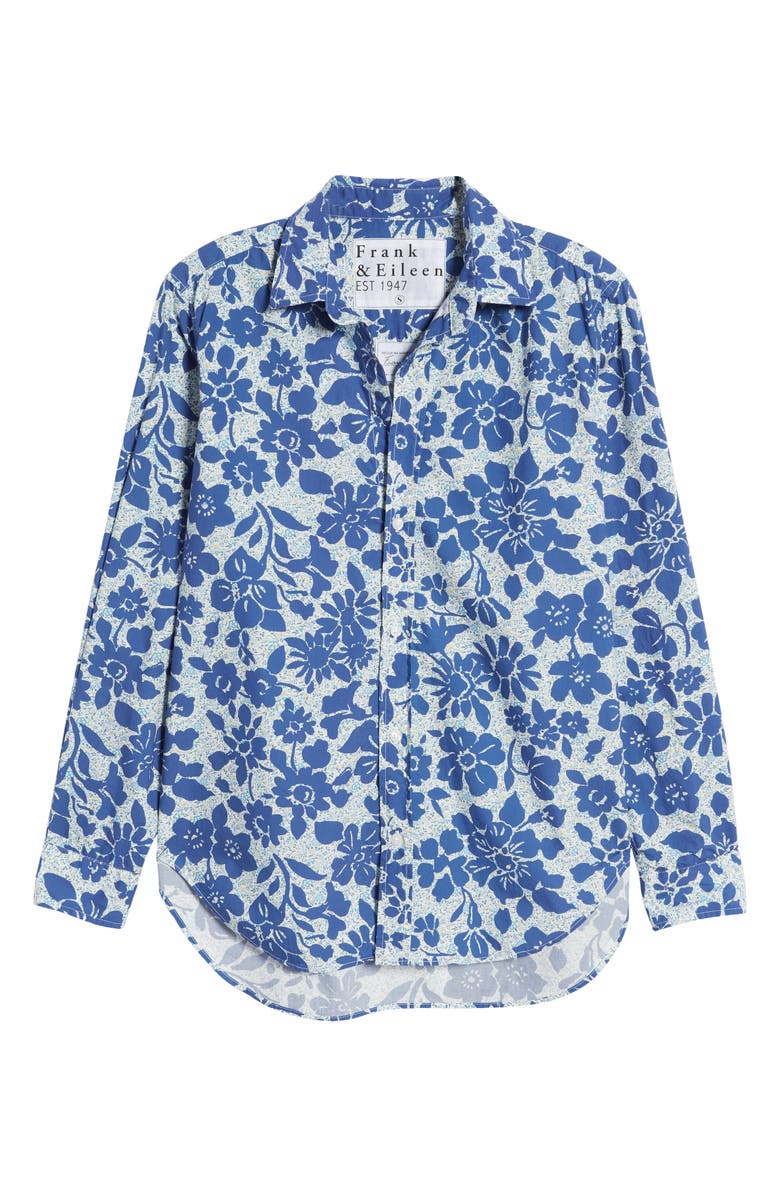 Frank & Eileen Frank Floral Print Cotton Button-Up Shirt, Alternate, color,