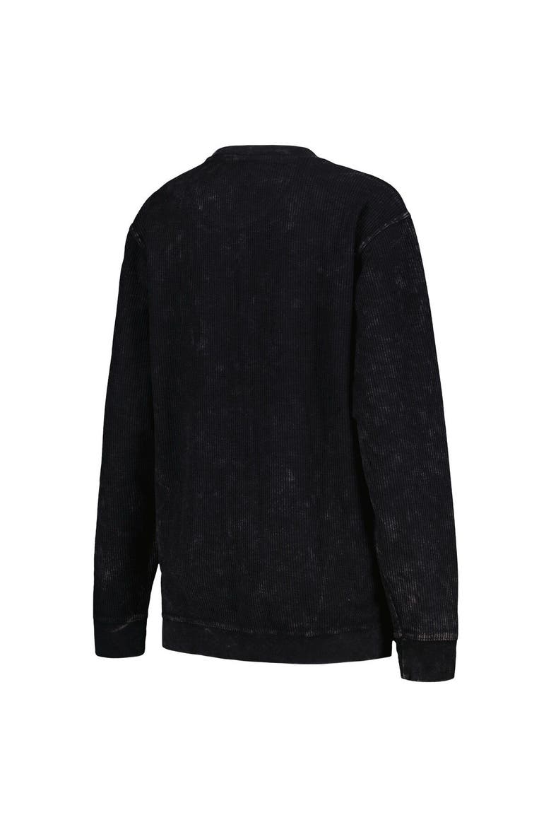 Women's G-III 4Her by Carl Banks Black San Francisco 49ers Comfy Cord Pullover Sweatshirt, Alternate, color, Black