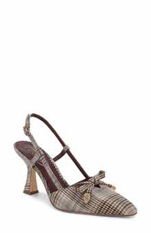 Monica Pointed Toe Slingback Pump