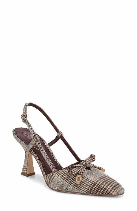 Monica Pointed Toe Slingback Pump