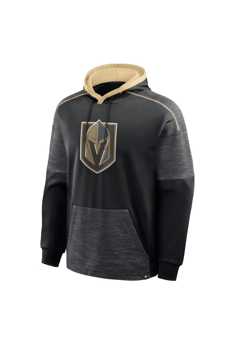 Men's Fanatics Black Vegas Golden Knights Goaltender Defender Pullover Hoodie, Alternate, color, Black