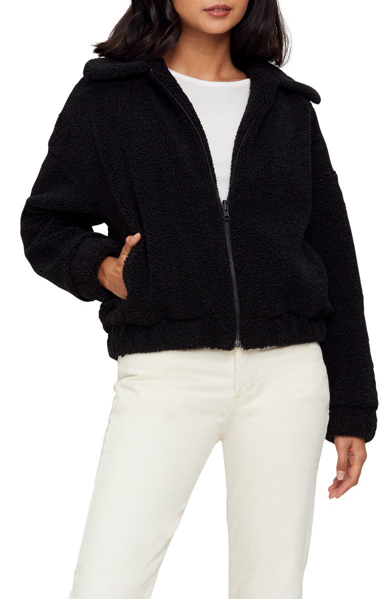 Michael Stars Mindy Yosemite Faux Fur Bomber, Main, color, 