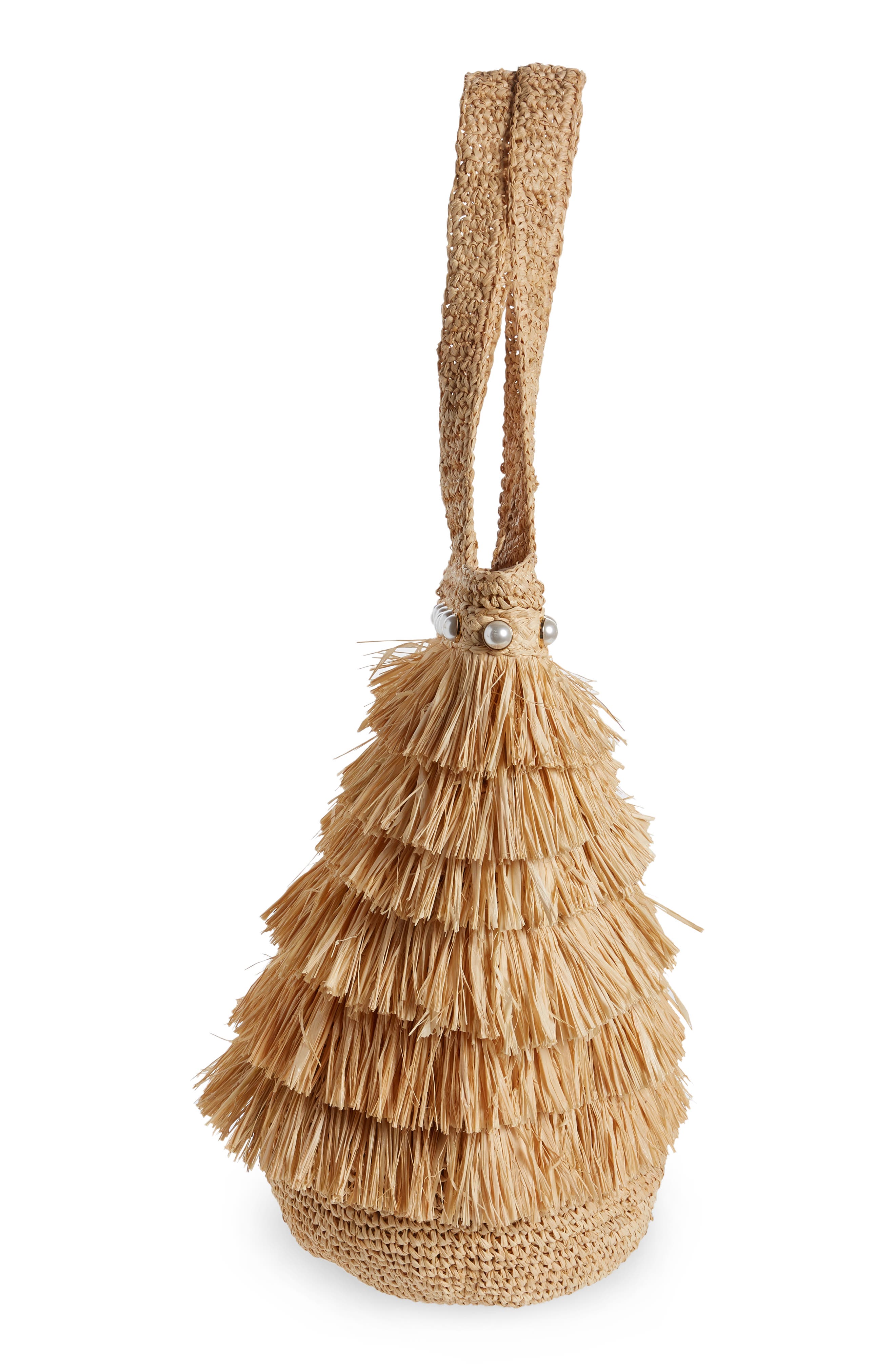 BTB Los Angeles Moxi Fringe Hobo Bag, Alternate, color, 