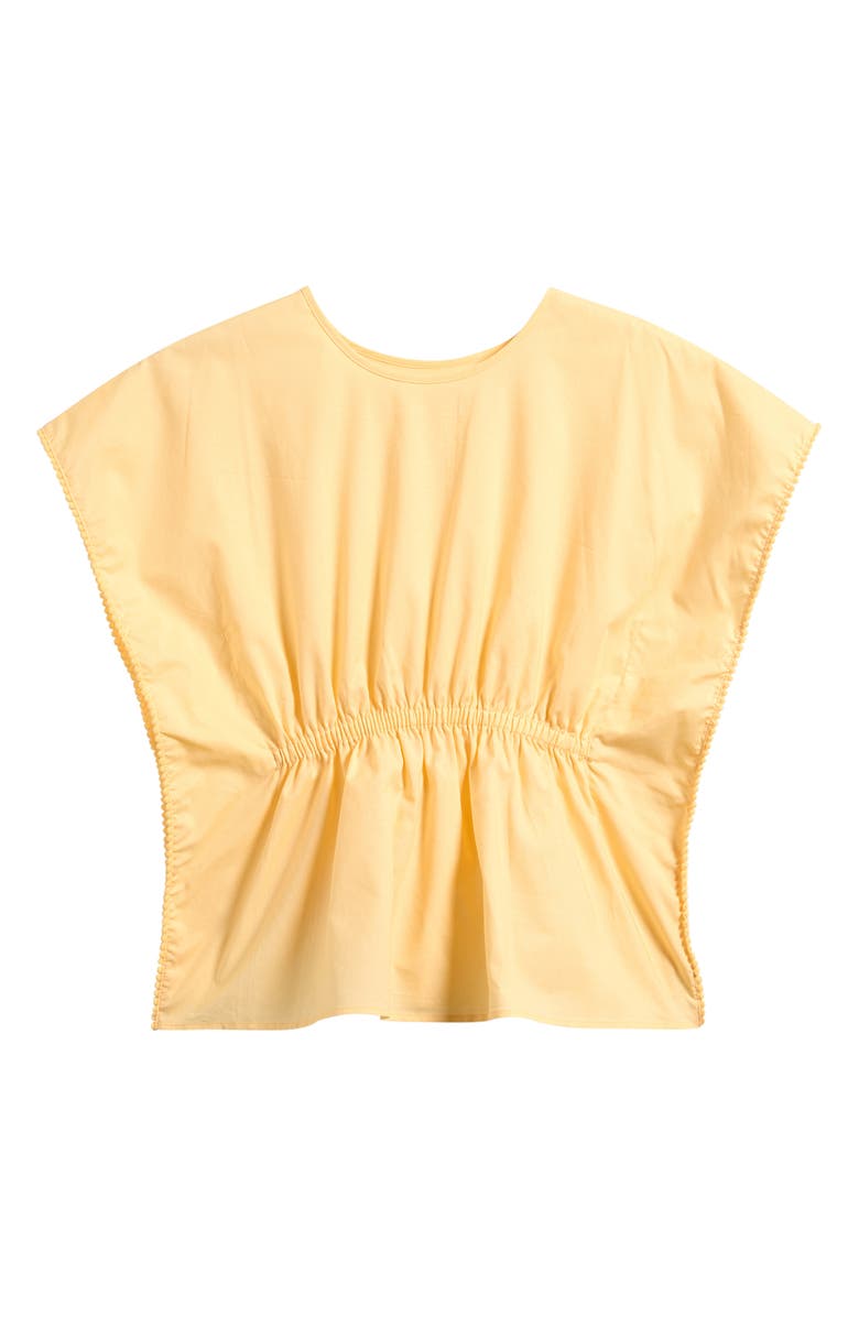 OTTER AVENUE Kids' Cotton Swim Cover-Up, Main, color, Margarine
