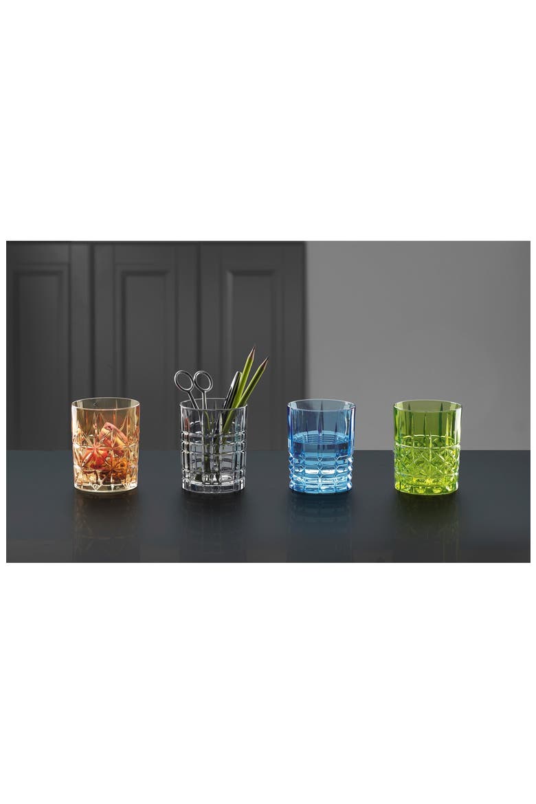 'Highland' Whiskey Tumbler, Alternate, color, AQUA