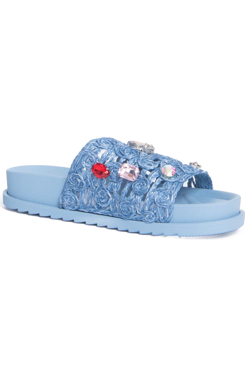 Lauren Lorraine Rose Sandal, Main, color, Blue