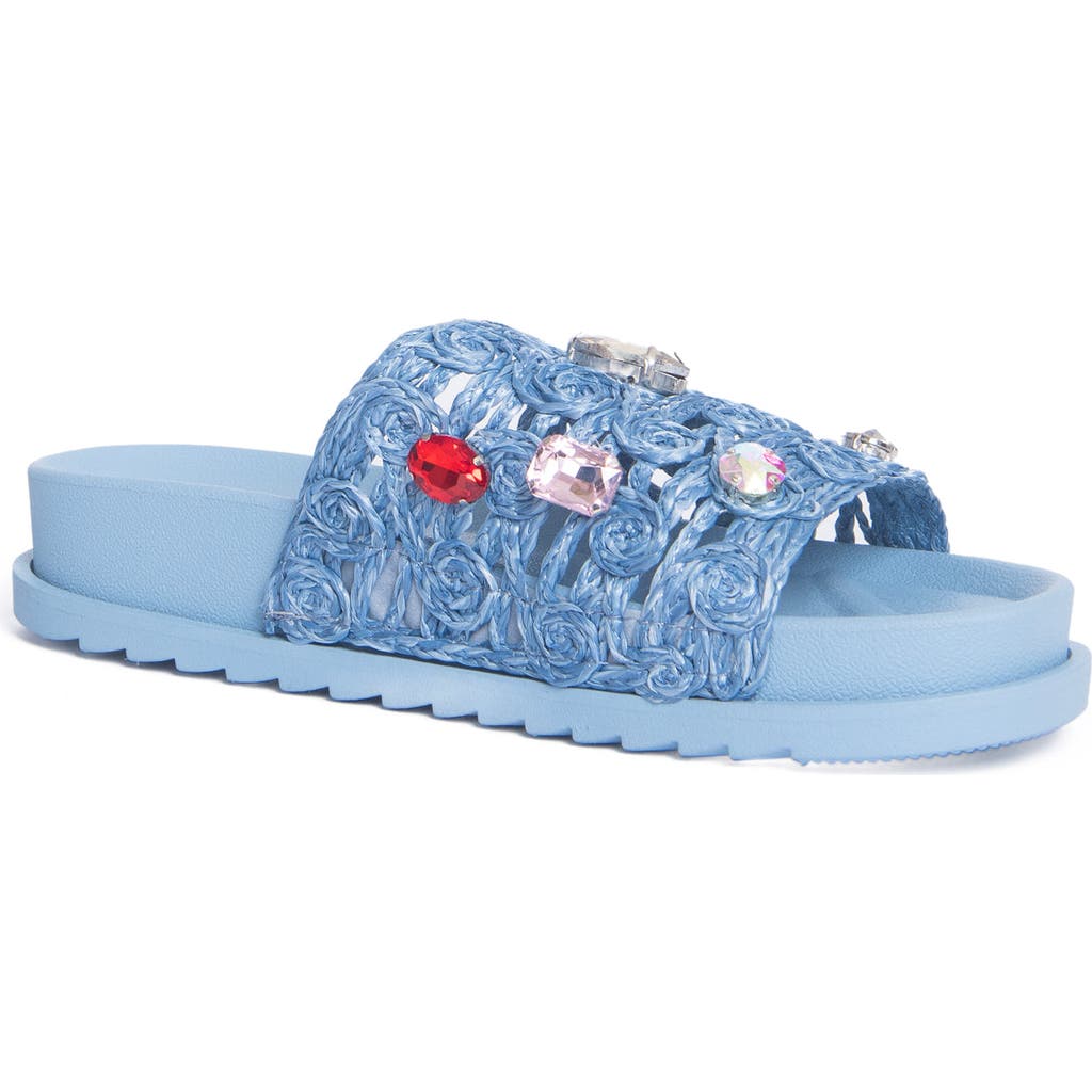 Lauren Lorraine Rose Sandal In Blue