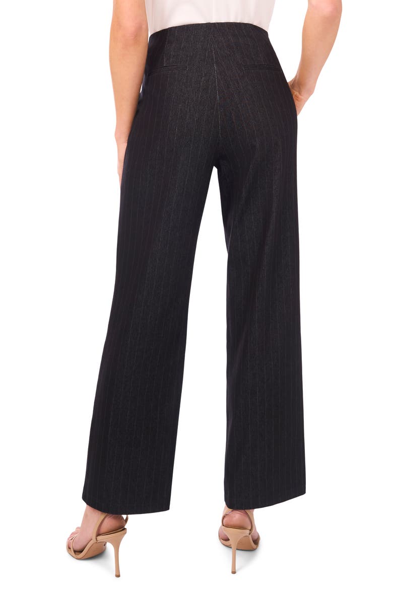 Straight Leg Ponte Pants, Alternate, color, CHARCOAL