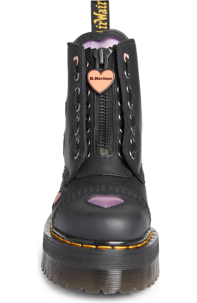 Dr. Martens Sinclair Hearts Platform Boot, Alternate, color,