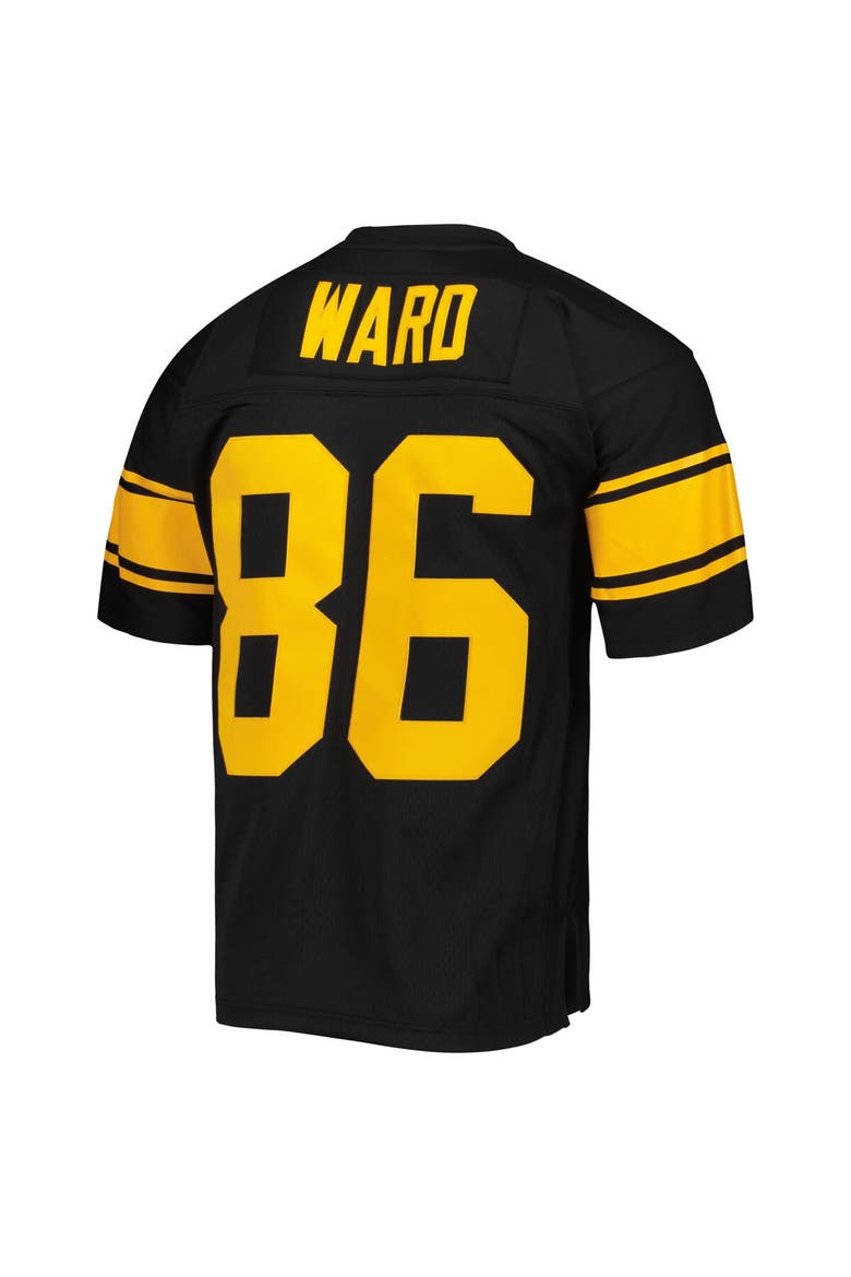 Men's Mitchell & Ness Hines Ward Black Pittsburgh Steelers Legacy Replica Jersey, Alternate, color, Black