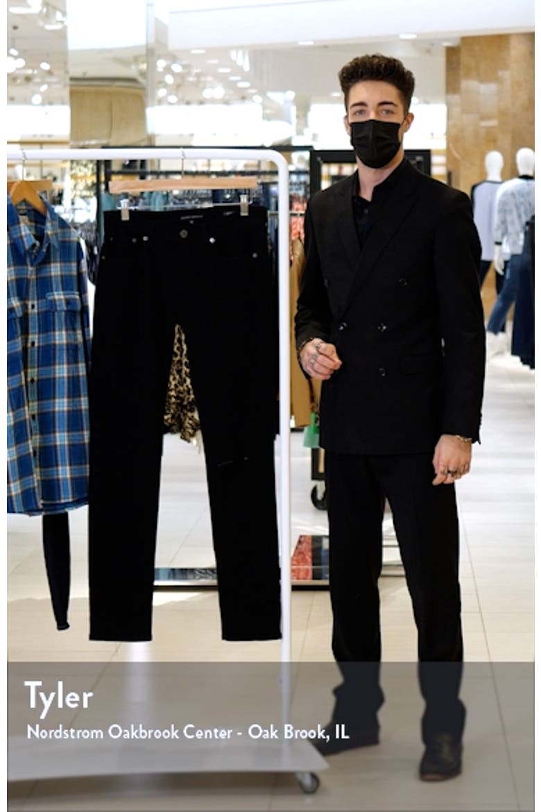 Lexington Slim Straight Leg Jeans video