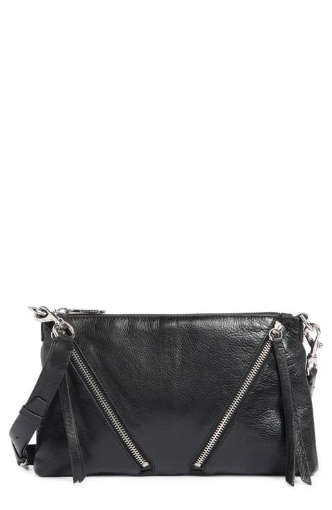Kit Leather Crossbody Bag