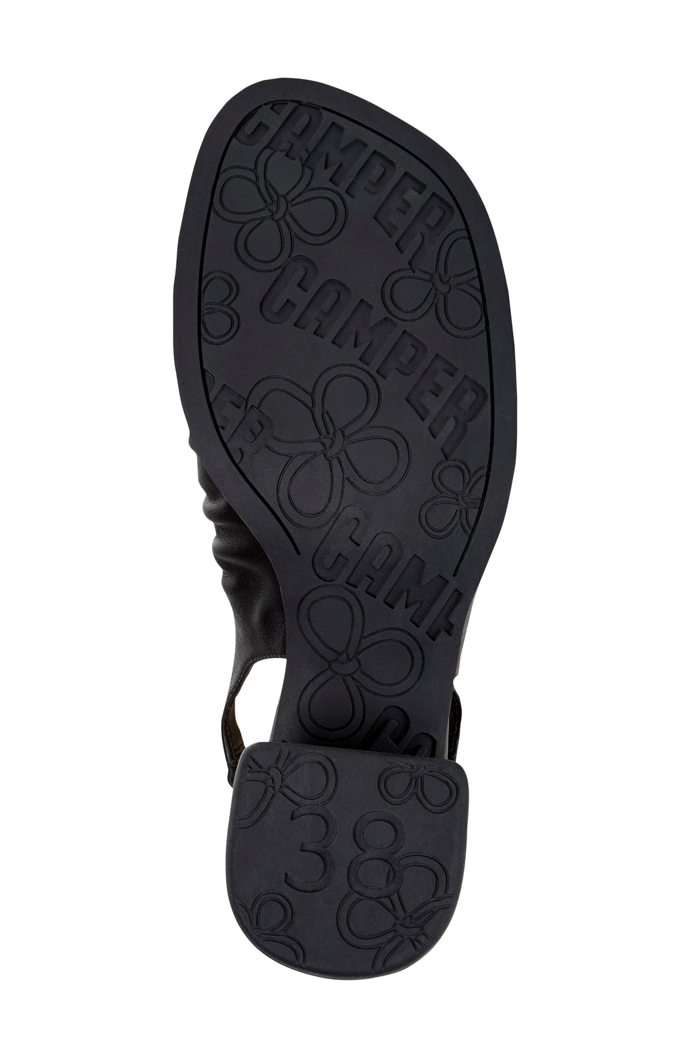 Camper Kora Slingback Pump, Alternate, color, Black