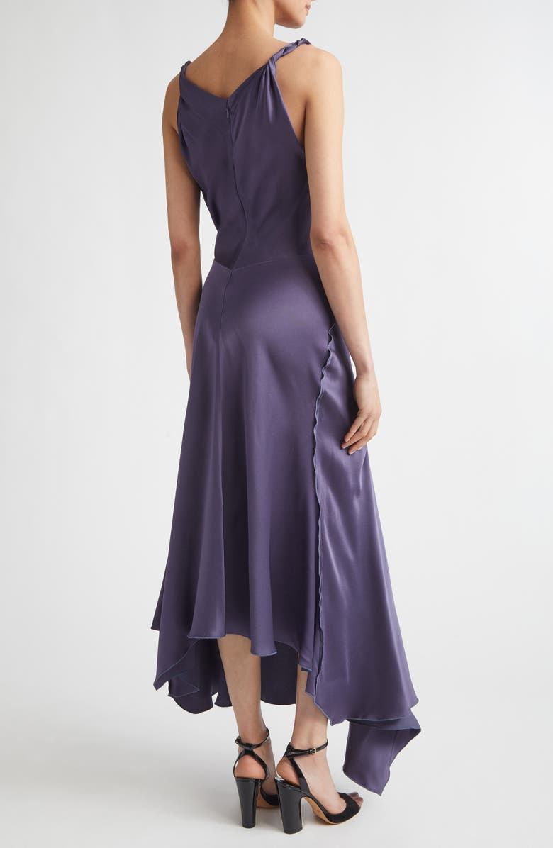 Victoria Beckham Posy Midi Dress, Alternate, color, Eclipse