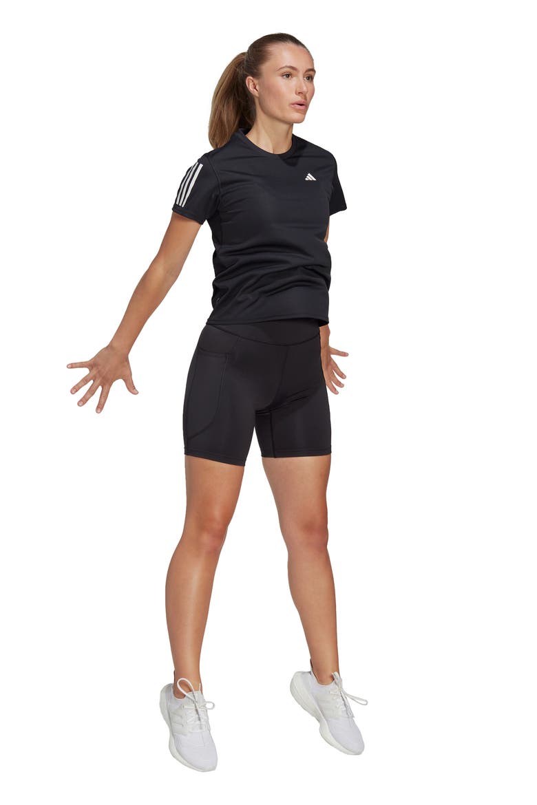 Own the Run Tee, Alternate, color, BLACK