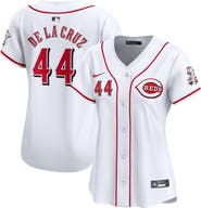 Nike Women's Nike Elly De La Cruz White Cincinnati Reds Home Limited Player Jersey