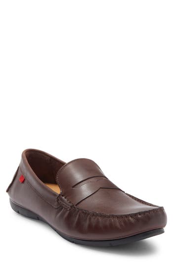 Marc Joseph New York Monaco Penny Loafer In Brown
