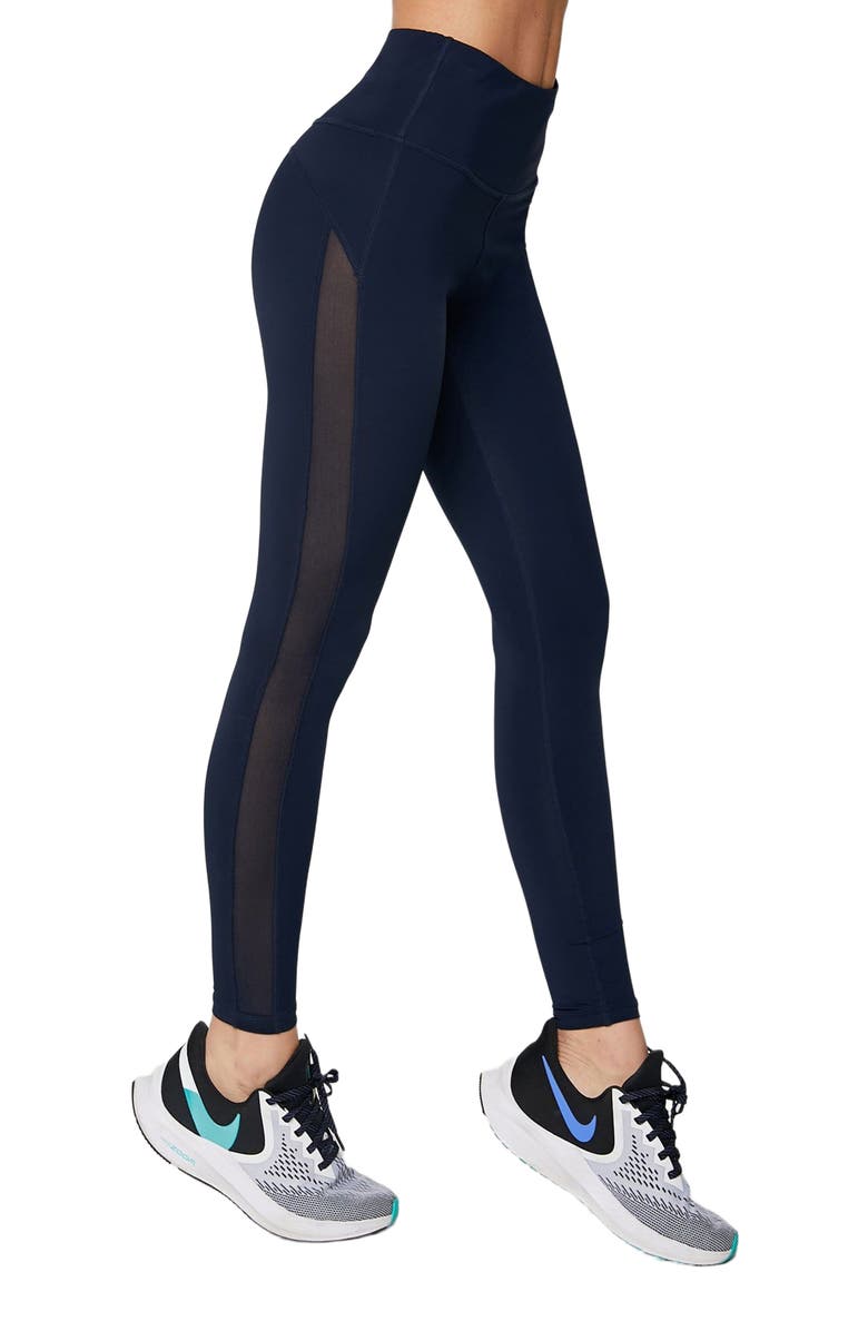 Rebody Active Incline Silkiflex High Waist Leggings 26", Alternate, color, Cool Navy