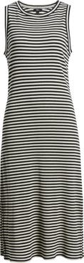 Rails Stripe Rib Midi Tank Dress