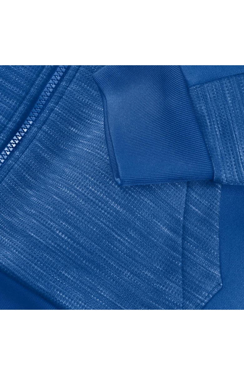 FANATICS Men's Fanatics Blue New York Knicks Back Door Cut Play Defender Full-Zip Hoodie, Alternate, color, Blue