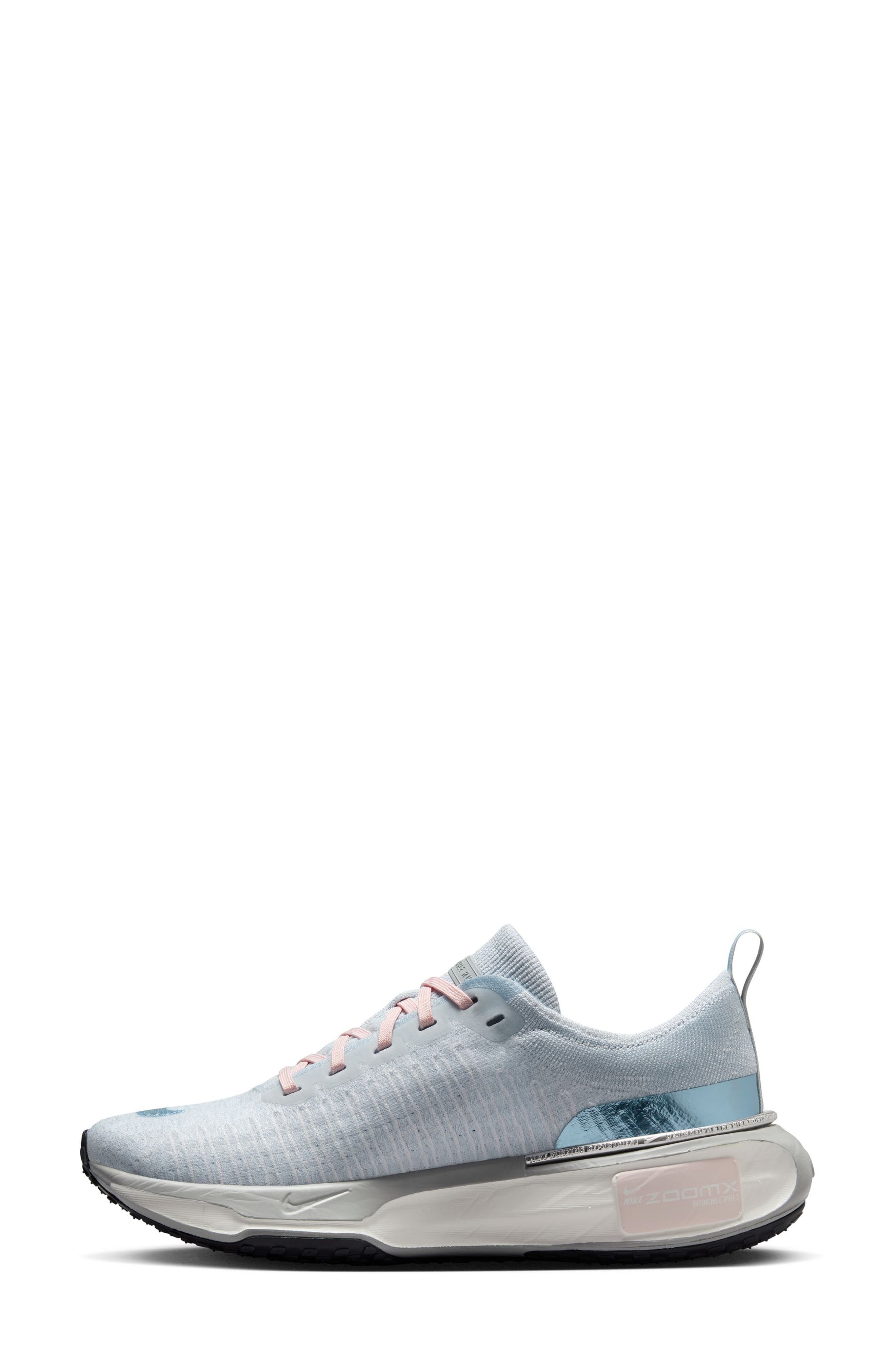 Nike ZoomX Invincible Run 3 Running Shoe, Alternate, color, Dust/ Grey/ Blue