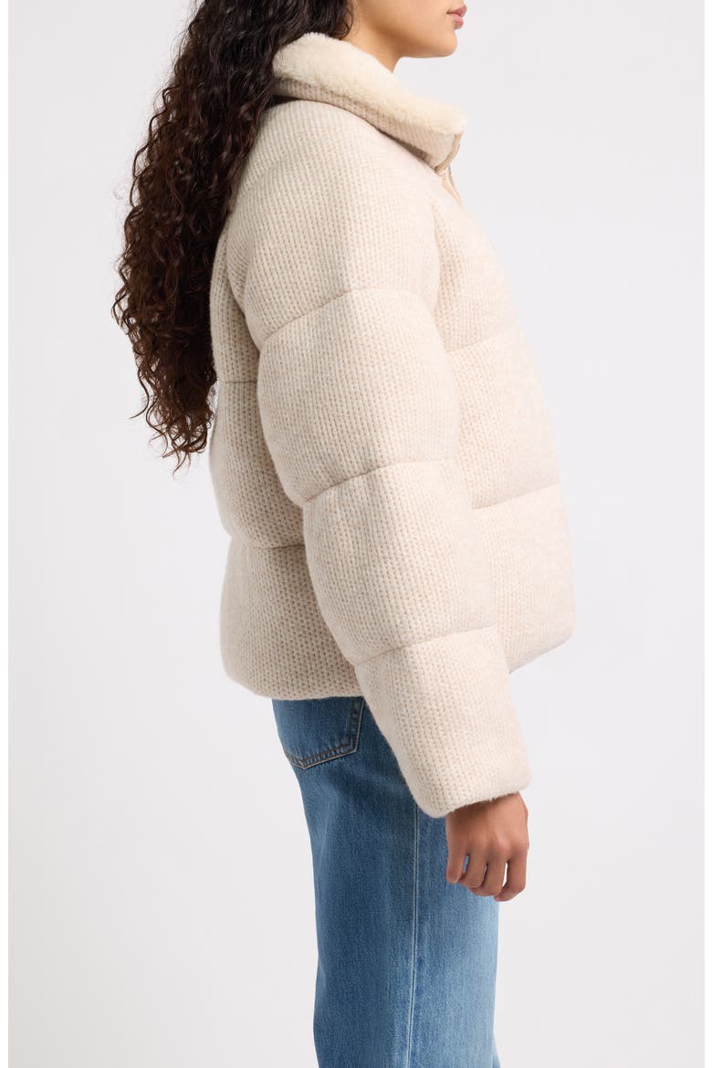 Vareta Knit Puffer Jacket, Alternate, color, BLUFF MULTI