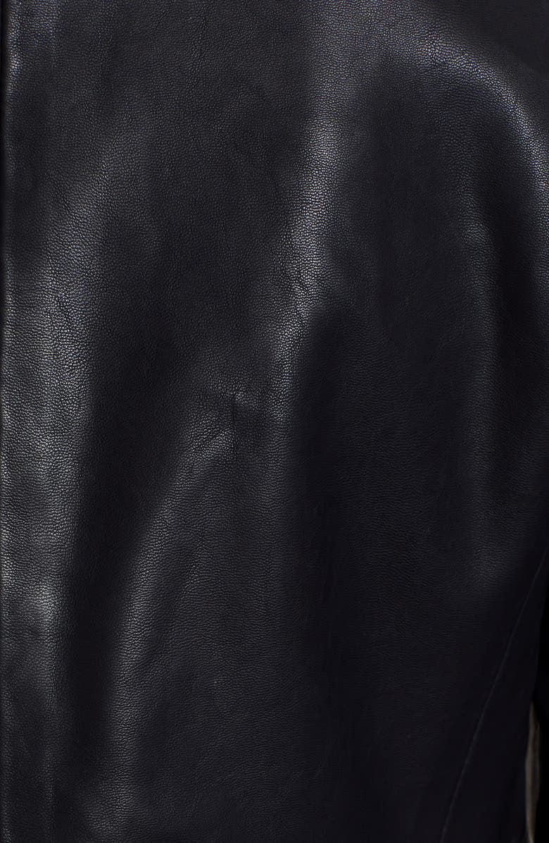 BLANKNYC Faux Leather Blazer, Alternate, color,
