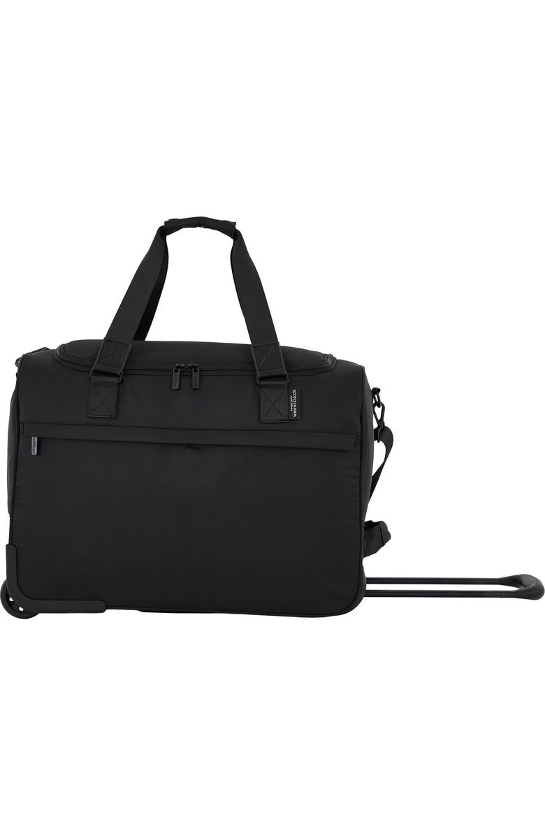 Scotch & Soda Eindhoven Rolling Weekender Bag, Main, color, Black