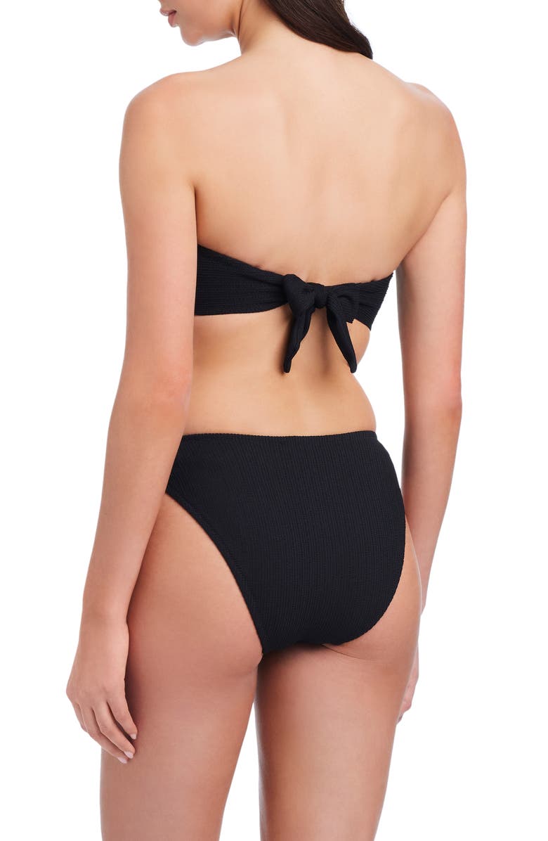 Sanctuary High Leg Hipster Bikini Bottoms, Alternate, color, 