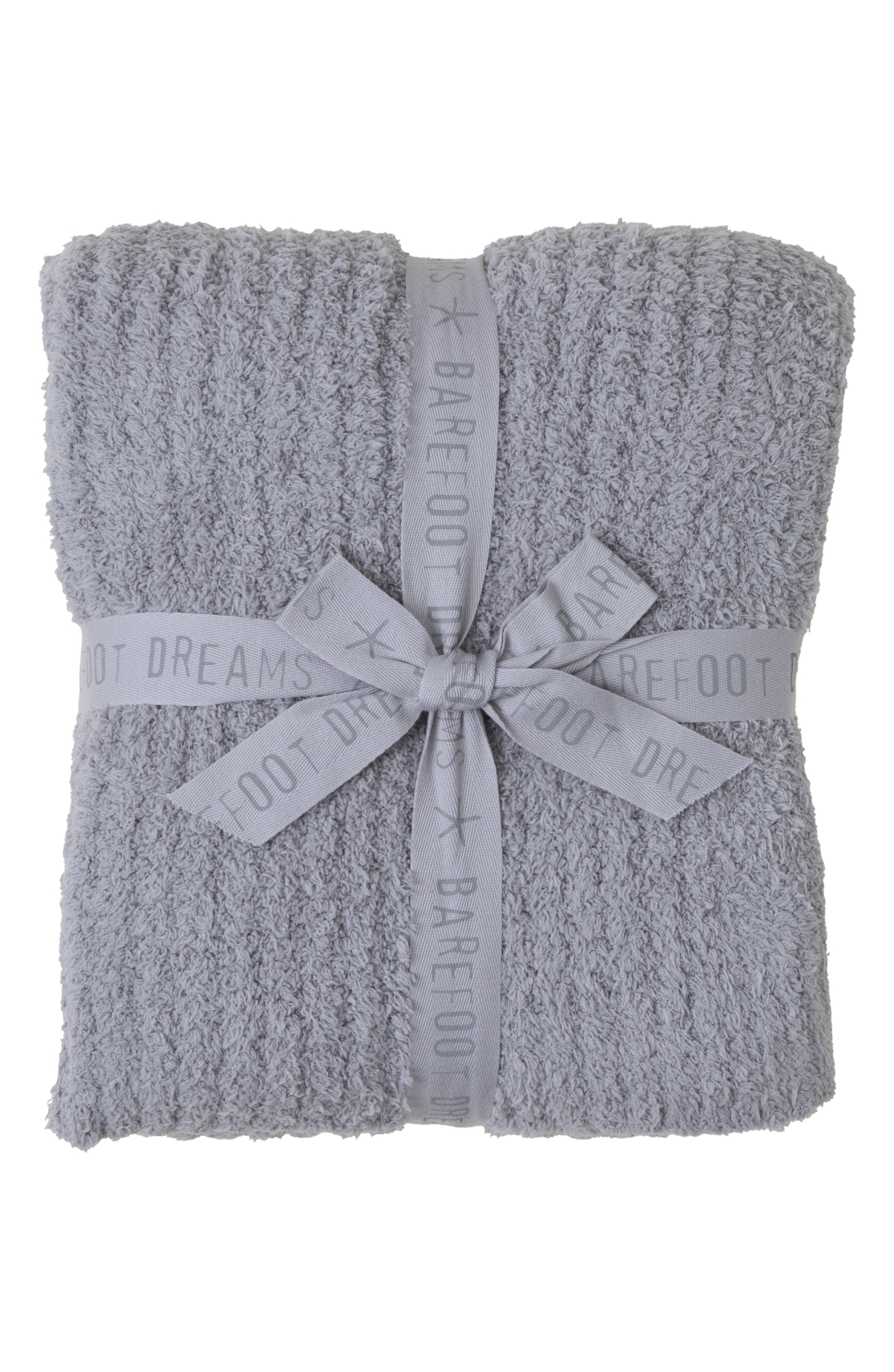 Barefoot Dreams® CozyChic™ Rib Throw Blanket - Dove Gray