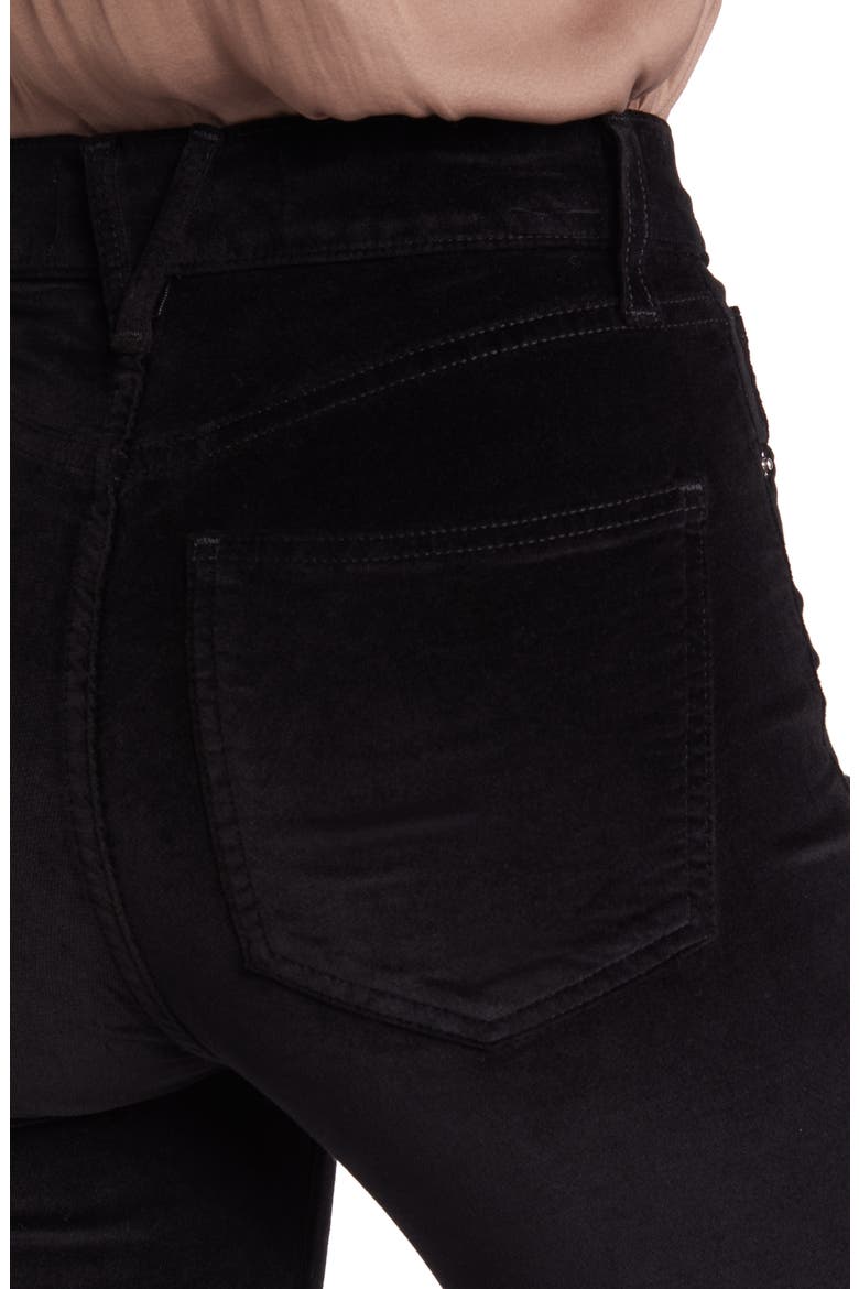 Sheridan Bell Bottom Jeans, Alternate, color, BLACK