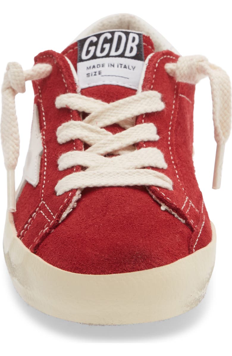 Golden Goose Kids' Super Star Sneaker, Alternate, color, Red/ White