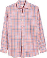 Peter Millar Triton Plaid Cotton & Lyocell Button-Up Shirt
