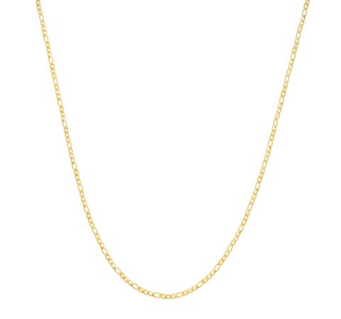Gold-Plated Sterling Silver 2.5MM Link Necklace