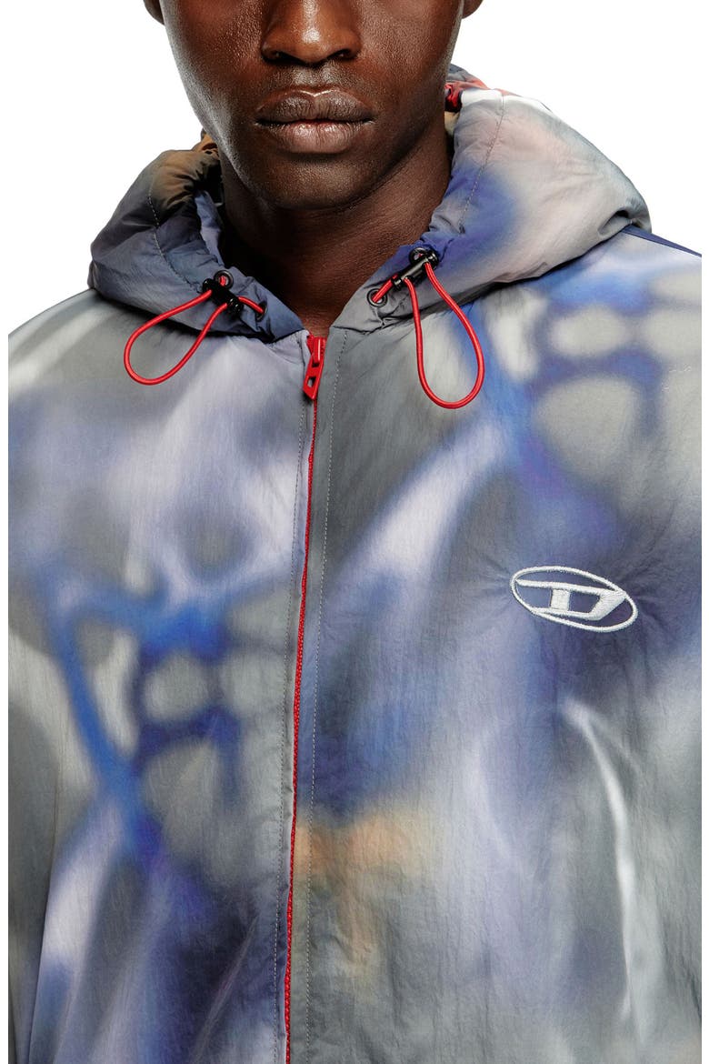 J-Mirr Hooded Jacket, Alternate, color, GREY