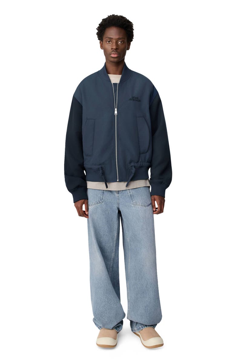 Axel Arigato Archer Bomber Jacket, Main, color, Navy