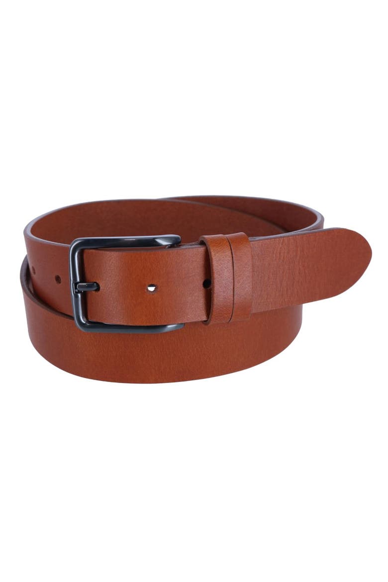 Men's Casual 35mm Belt with Double Loop Keeper, Main, color, Tan