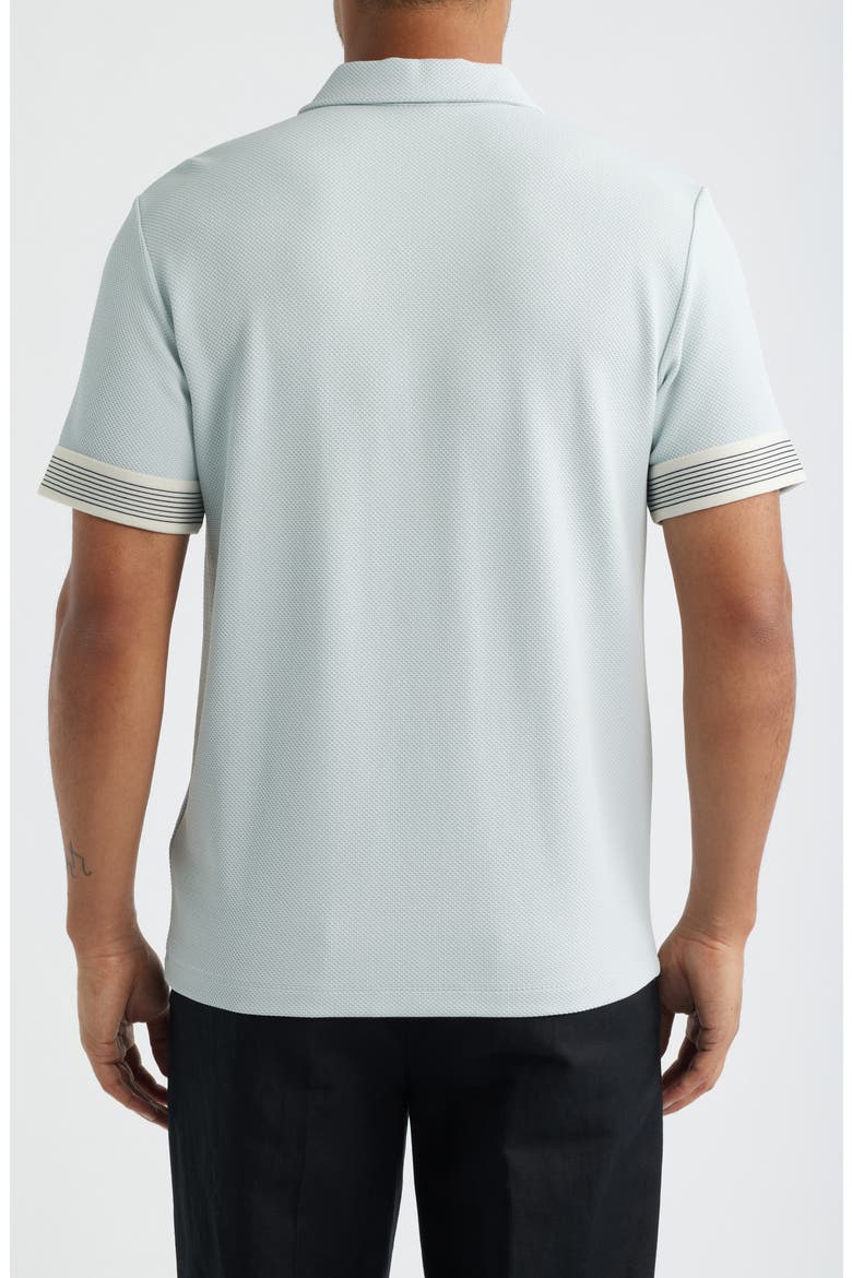 Bruno Quarter Zip Polo, Alternate, color, SOFT BLUE