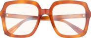Gucci 55mm Square Optical Glasses