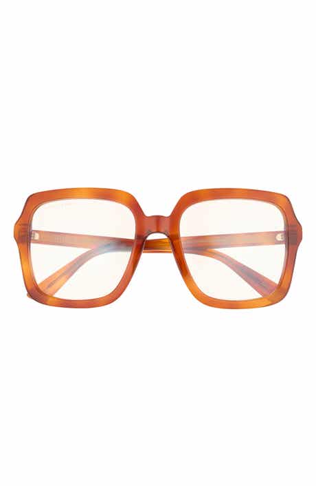 Gucci 55mm Square Optical Glasses