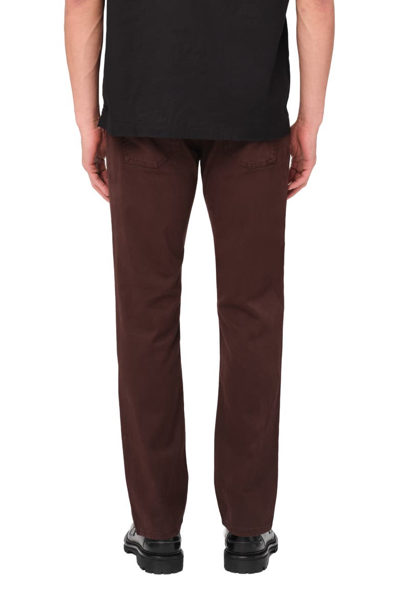 AMS Slim Fit Stretch Cotton Pants, Alternate, color, AMERICANO