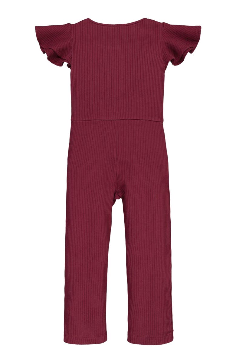 Hope & Henry Baby Girls' Rib Knit Jumpsuit, Infant, Alternate, color, 